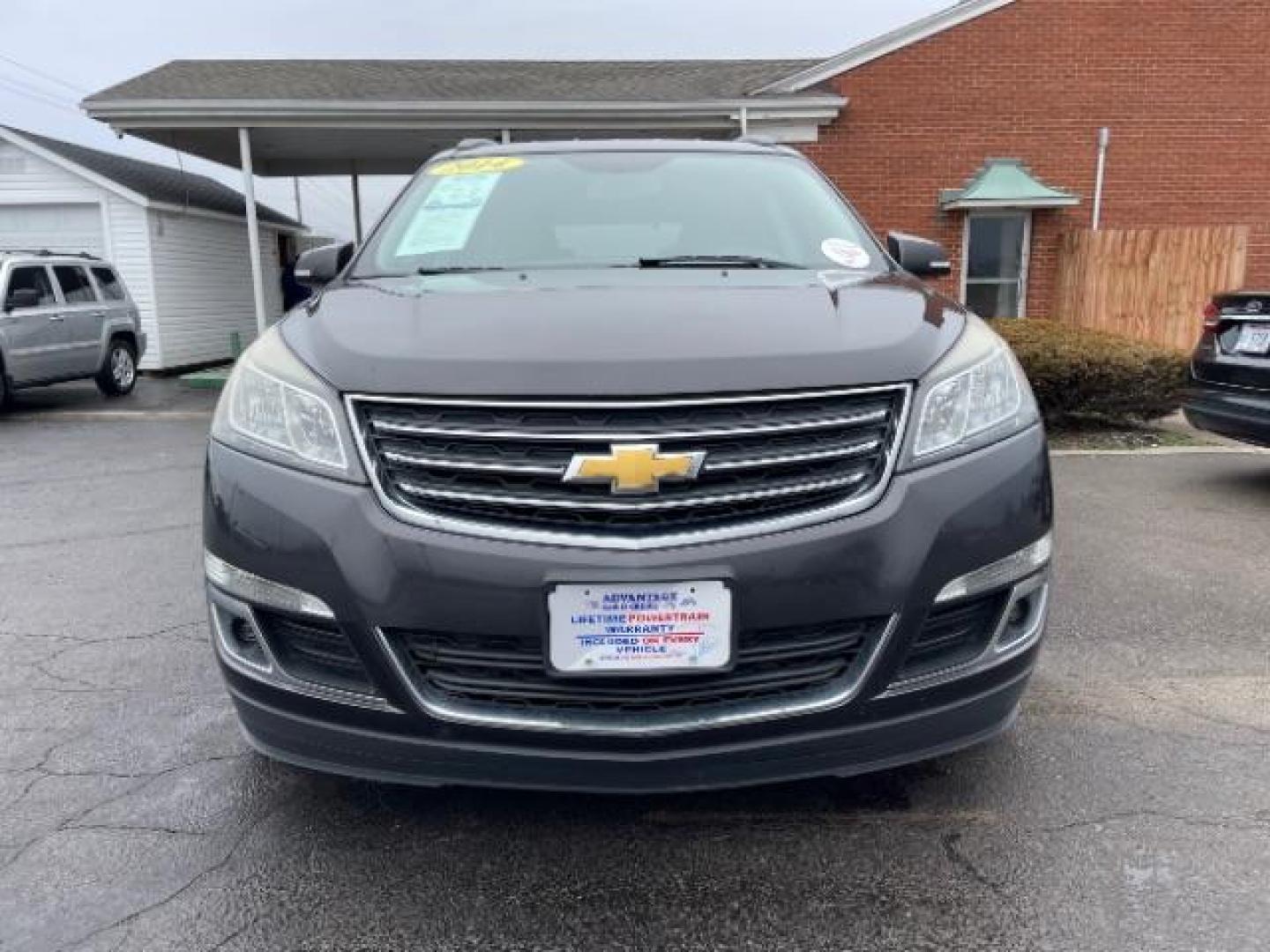 2014 Cyber Gray Metallic Chevrolet Traverse 1LT FWD (1GNKRGKD9EJ) with an 3.6L V6 DOHC 24V engine, 6-Speed Automatic transmission, located at 1951 S Dayton Lakeview Rd., New Carlisle, OH, 45344, (937) 908-9800, 39.890999, -84.050255 - Photo#2