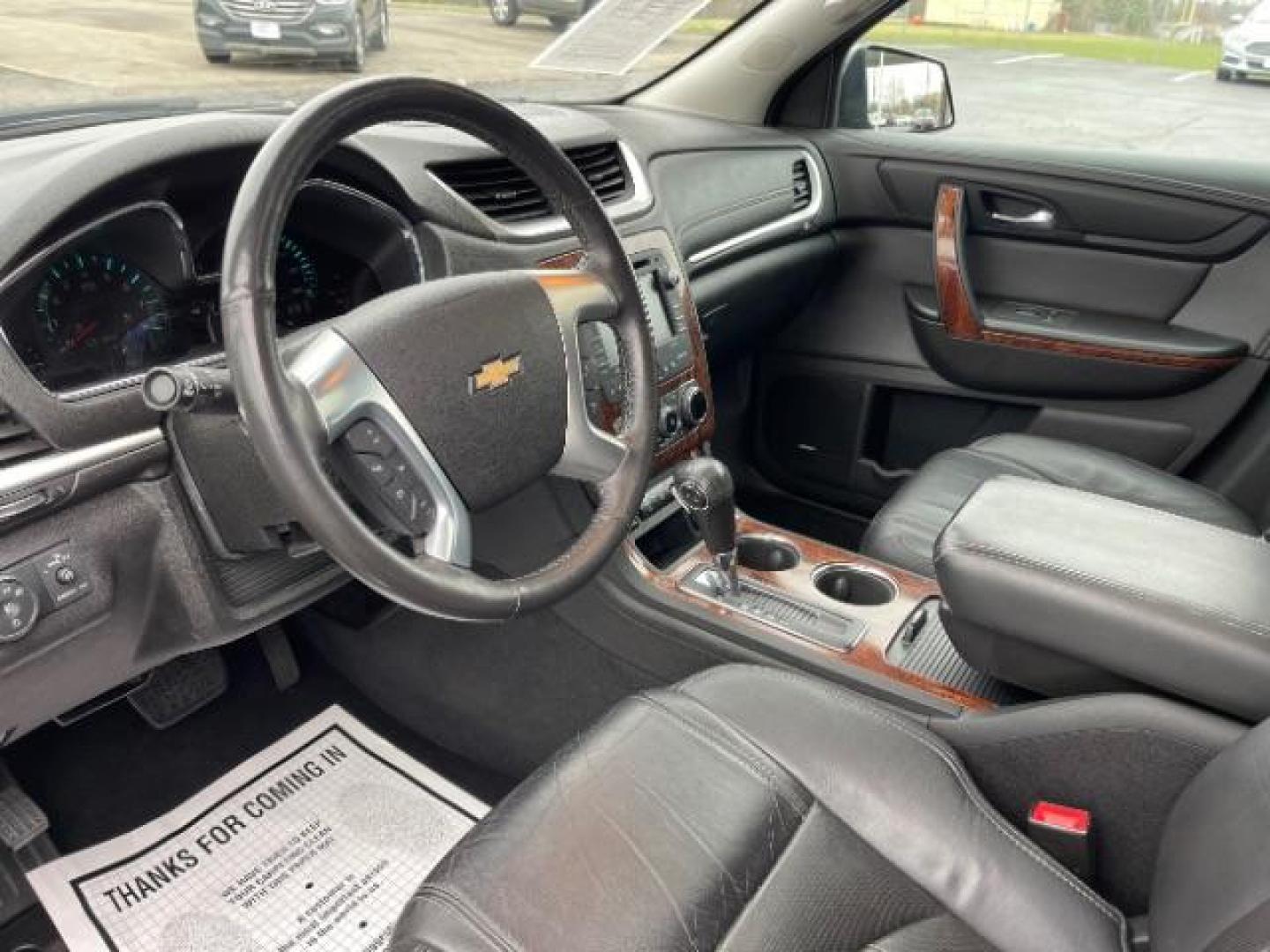 2014 Cyber Gray Metallic Chevrolet Traverse LTZ AWD (1GNKVJKD8EJ) with an 3.6L V6 DOHC 24V engine, 6-Speed Automatic transmission, located at 401 Woodman Dr, Riverside, OH, 45431, (937) 908-9800, 39.763779, -84.122063 - Photo#6