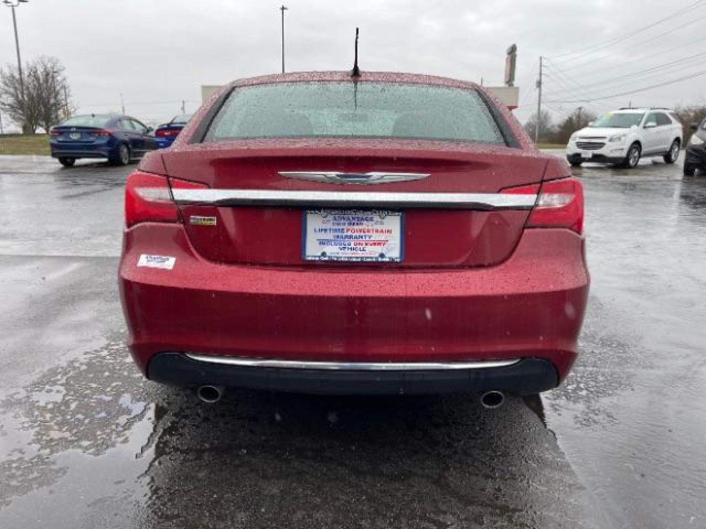 2014 Dp Cherry Red Crystal PC Chrysler 200 Touring (1C3CCBBG0EN) with an 3.6L V6 DOHC 24V FFV engine, 6-Speed Automatic transmission, located at 401 Woodman Dr, Riverside, OH, 45431, (937) 908-9800, 39.763779, -84.122063 - Photo#3