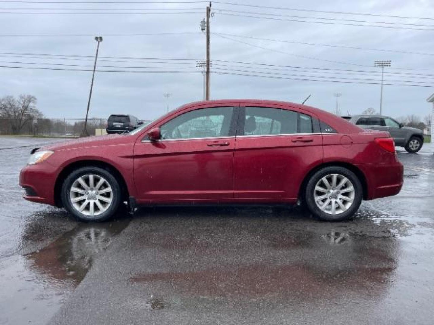 2014 Dp Cherry Red Crystal PC Chrysler 200 Touring (1C3CCBBG0EN) with an 3.6L V6 DOHC 24V FFV engine, 6-Speed Automatic transmission, located at 401 Woodman Dr, Riverside, OH, 45431, (937) 908-9800, 39.763779, -84.122063 - Photo#5