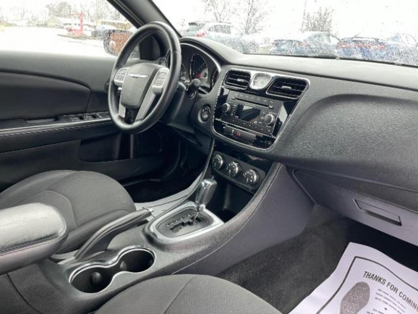 2014 Dp Cherry Red Crystal PC Chrysler 200 Touring (1C3CCBBG0EN) with an 3.6L V6 DOHC 24V FFV engine, 6-Speed Automatic transmission, located at 401 Woodman Dr, Riverside, OH, 45431, (937) 908-9800, 39.763779, -84.122063 - Photo#8