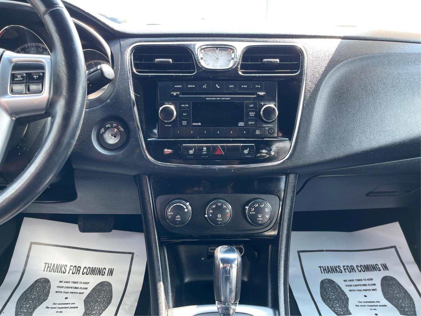 2014 Bright White Clearcoat Chrysler 200 (1C3CCBCG3EN) with an 3.6L V6 DOHC 24V FFV engine, 6-Speed Automatic transmission, located at 401 Woodman Dr, Riverside, OH, 45431, (937) 908-9800, 39.763779, -84.122063 - Photo#11