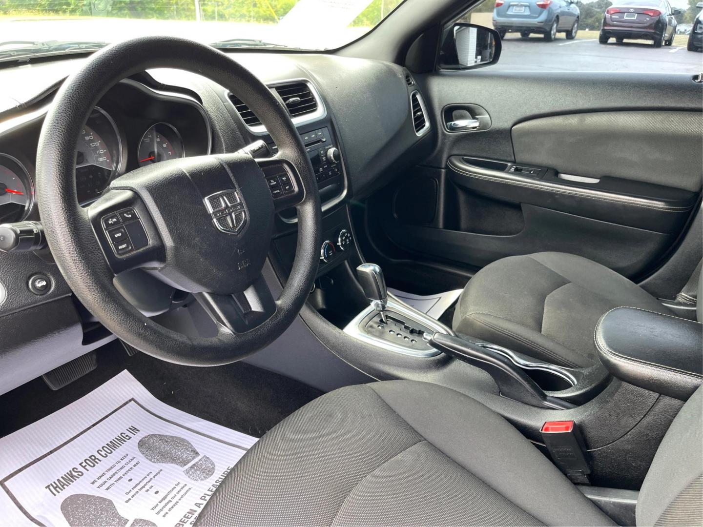 2014 Blue Streak Pearlcoat Dodge Avenger SE (1C3CDZAG1EN) with an 3.6L V6 DOHC 24V FFV engine, 6-Speed Automatic transmission, located at 1184 Kauffman Ave, Fairborn, OH, 45324, (937) 908-9800, 39.807365, -84.029114 - Photo#8