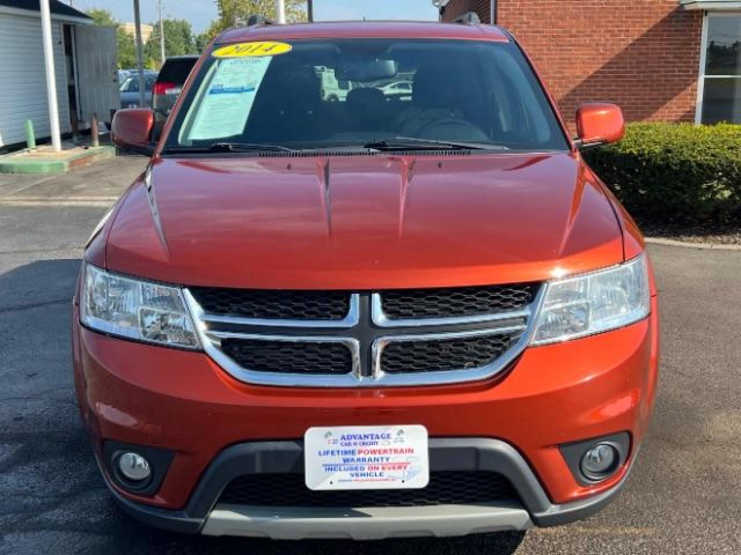 2014 Copperhead Pearlcoat Dodge Journey SXT (3C4PDCBB5ET) with an 2.4L L6 DOHC 16V engine, 4-Speed Automatic transmission, located at 1184 Kauffman Ave, Fairborn, OH, 45324, (937) 908-9800, 39.807365, -84.029114 - Photo#1