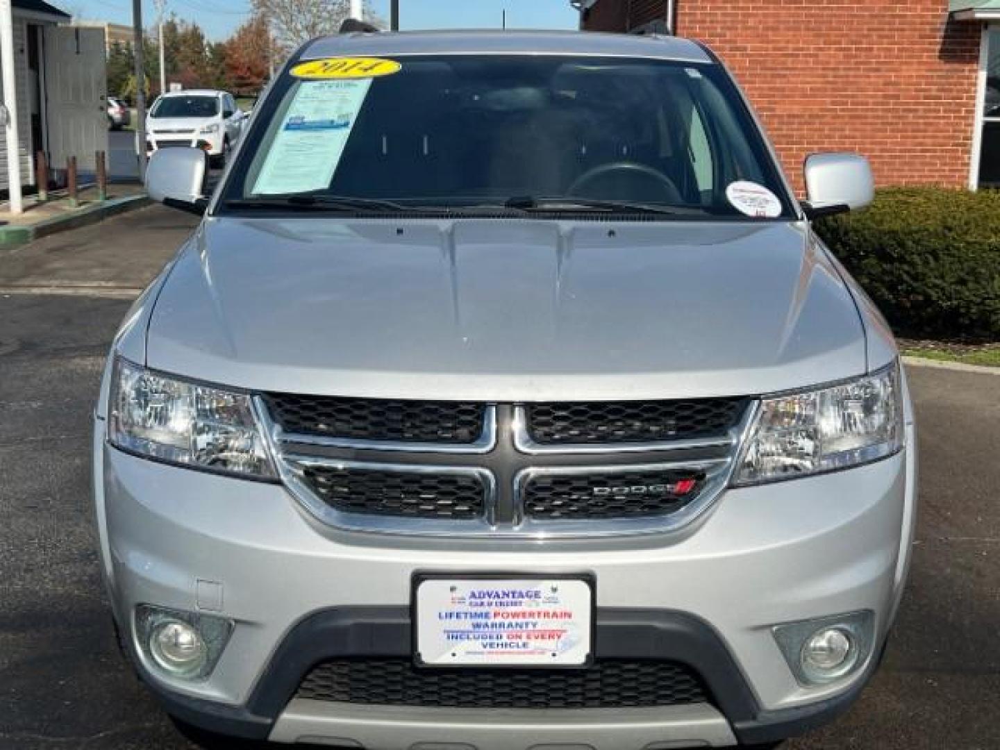 2014 Bright Silver Metallic CC Dodge Journey SXT (3C4PDCBG5ET) with an 3.6L V6 DOHC 24V engine, 6-Speed Automatic transmission, located at 401 Woodman Dr, Riverside, OH, 45431, (937) 908-9800, 39.763779, -84.122063 - Photo#1