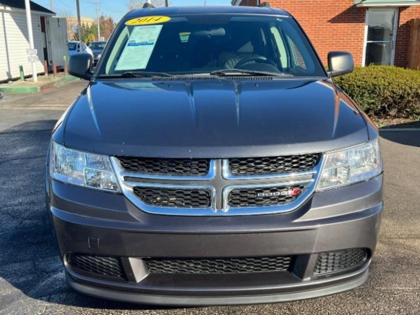 2014 Granite Crystal Met CC Dodge Journey SE (3C4PDCAB7ET) with an 2.4L L4 DOHC 16V engine, 4-Speed Automatic transmission, located at 880 E. National Road, Vandalia, OH, 45377, (937) 908-9800, 39.892189, -84.181015 - Photo#1