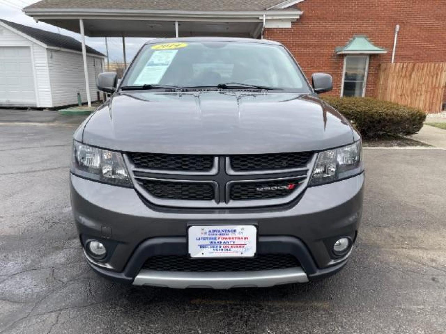 2014 Granite Crystal Met CC Dodge Journey R/T AWD (3C4PDDEG5ET) with an 3.6L V6 DOHC 24V engine, 6-Speed Automatic transmission, located at 880 E. National Road, Vandalia, OH, 45377, (937) 908-9800, 39.892189, -84.181015 - Photo#2