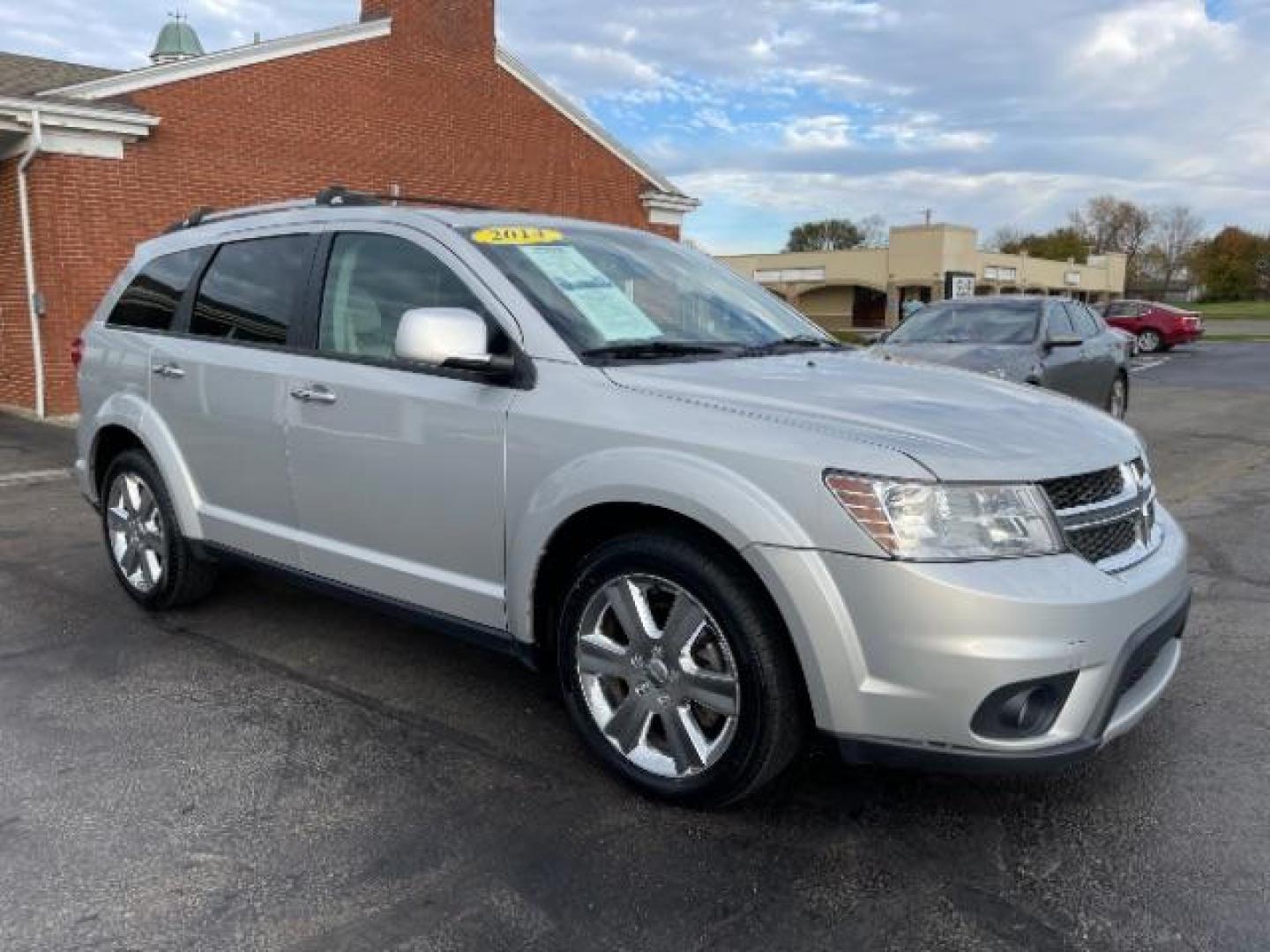 2014 Bright Silver Metallic CC Dodge Journey Limited AWD (3C4PDDDG1ET) with an 3.6L V6 DOHC 24V engine, 6-Speed Automatic transmission, located at 1230 East Main St, Xenia, OH, 45385, (937) 908-9800, 39.687321, -83.910294 - Photo#0