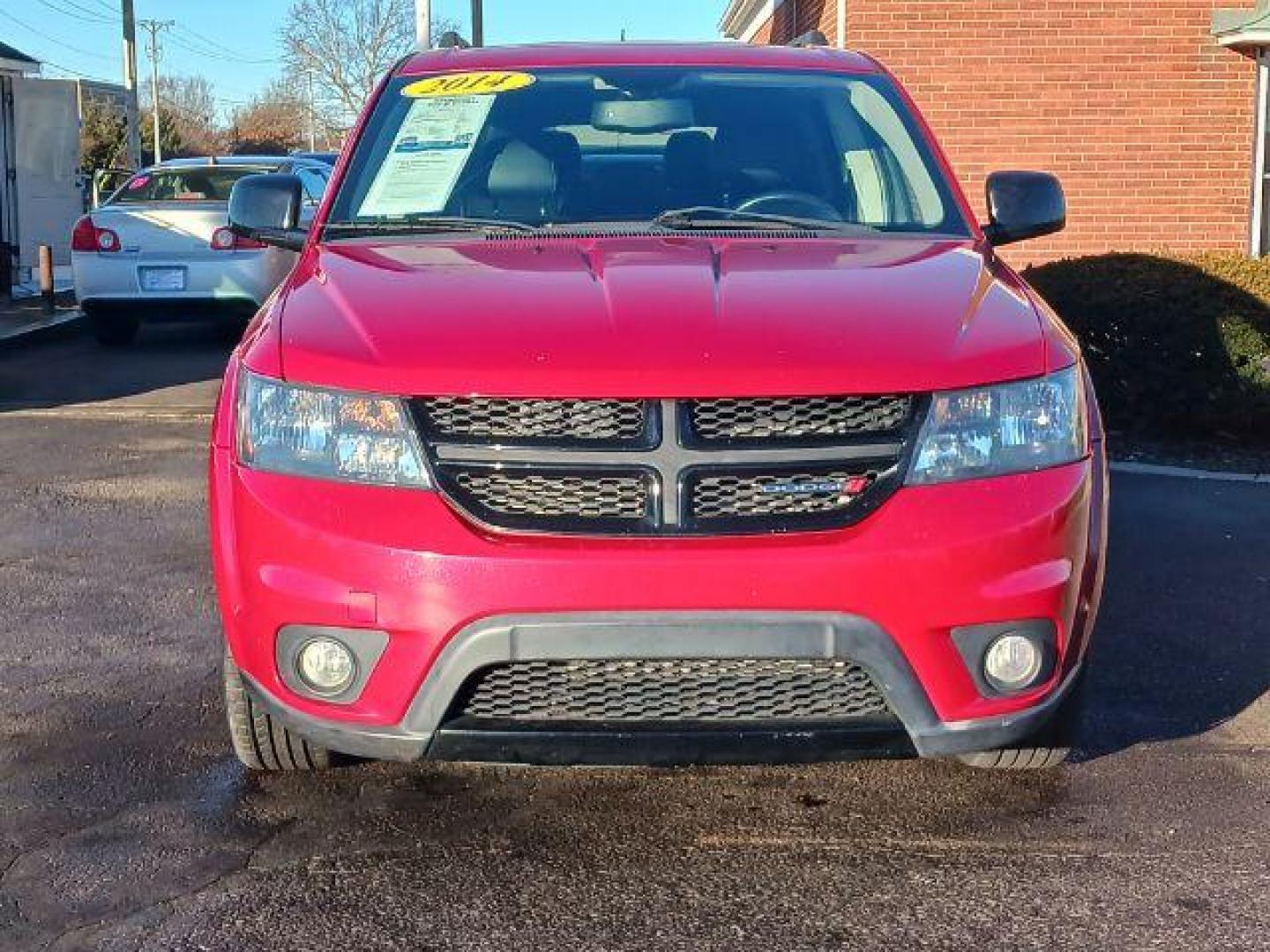 2014 Redline 2 Coat Pearl Dodge Journey SXT (3C4PDCBG1ET) with an 3.6L V6 DOHC 24V engine, 6-Speed Automatic transmission, located at 1230 East Main St, Xenia, OH, 45385, (937) 908-9800, 39.687321, -83.910294 - Photo#1