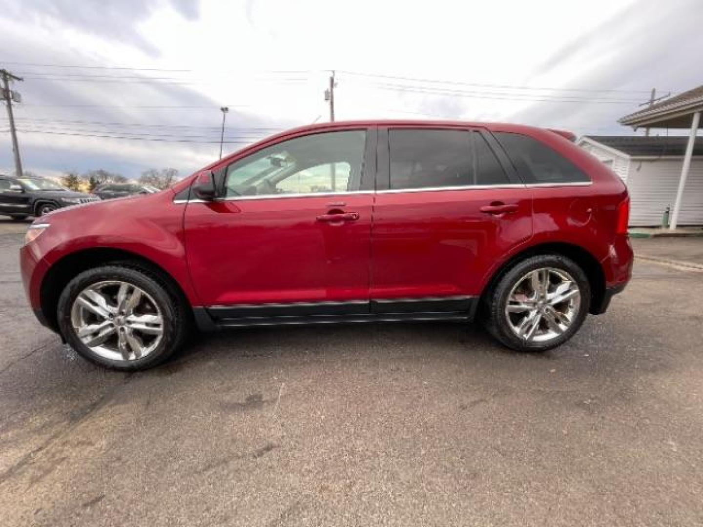 2014 Ruby Red Met Tinted CC Ford Edge Limited FWD (2FMDK3K94EB) with an 2.0L L4 DOHC 16V engine, 6-Speed Automatic transmission, located at 1951 S Dayton Lakeview Rd., New Carlisle, OH, 45344, (937) 908-9800, 39.890999, -84.050255 - Photo#2