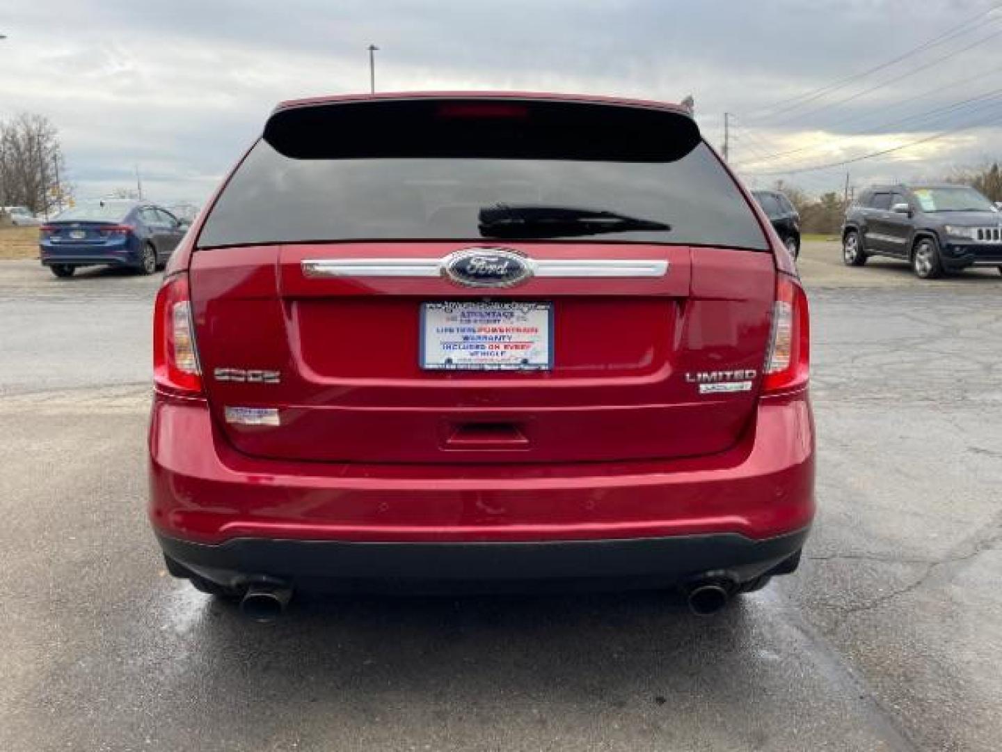 2014 Ruby Red Met Tinted CC Ford Edge Limited FWD (2FMDK3K94EB) with an 2.0L L4 DOHC 16V engine, 6-Speed Automatic transmission, located at 1951 S Dayton Lakeview Rd., New Carlisle, OH, 45344, (937) 908-9800, 39.890999, -84.050255 - Photo#4