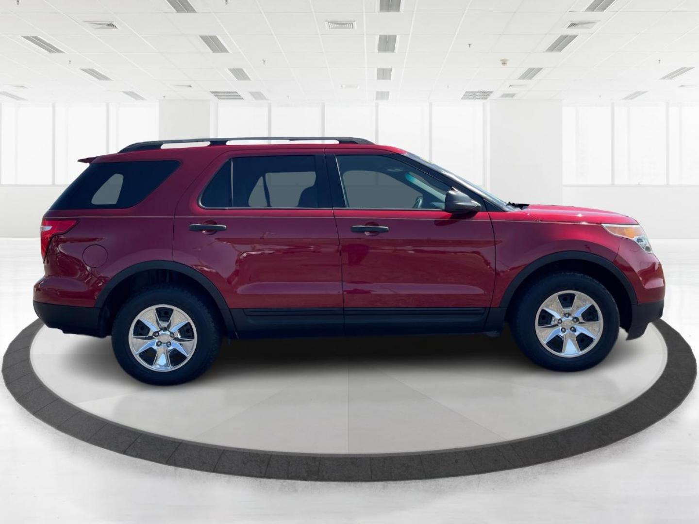 2014 Ruby Red Met Tinted CC Ford Explorer Base 4WD (1FM5K8B86EG) with an 3.5L V6 DOHC 24V engine, 6-Speed Automatic transmission, located at 401 Woodman Dr, Riverside, OH, 45431, (937) 908-9800, 39.763779, -84.122063 - Photo#1