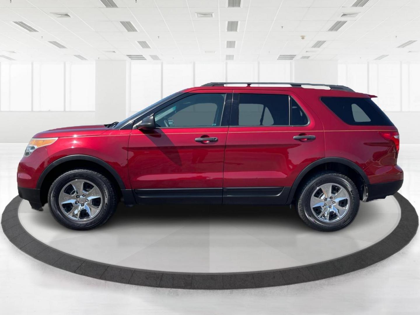 2014 Ruby Red Met Tinted CC Ford Explorer Base 4WD (1FM5K8B86EG) with an 3.5L V6 DOHC 24V engine, 6-Speed Automatic transmission, located at 401 Woodman Dr, Riverside, OH, 45431, (937) 908-9800, 39.763779, -84.122063 - Photo#5