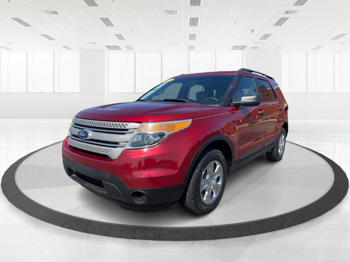 2014 Ruby Red Met Tinted CC Ford Explorer Base 4WD (1FM5K8B86EG) with an 3.5L V6 DOHC 24V engine, 6-Speed Automatic transmission, located at 401 Woodman Dr, Riverside, OH, 45431, (937) 908-9800, 39.763779, -84.122063 - Photo#7