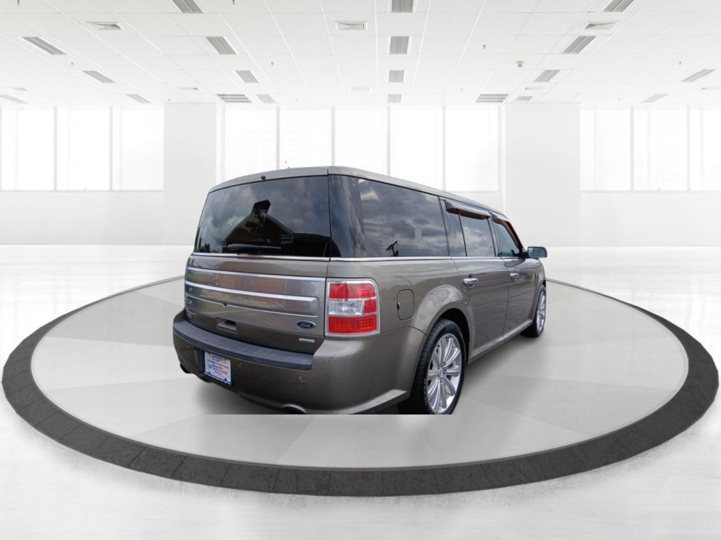 2014 Mineral Gray Metallic Ford Flex Limited AWD w/EcoBoost (2FMHK6DTXEB) with an 3.5L V6 DOHC 24V engine, 6-Speed Automatic Overdrive transmission, located at 401 Woodman Dr, Riverside, OH, 45431, (937) 908-9800, 39.763779, -84.122063 - Photo#2