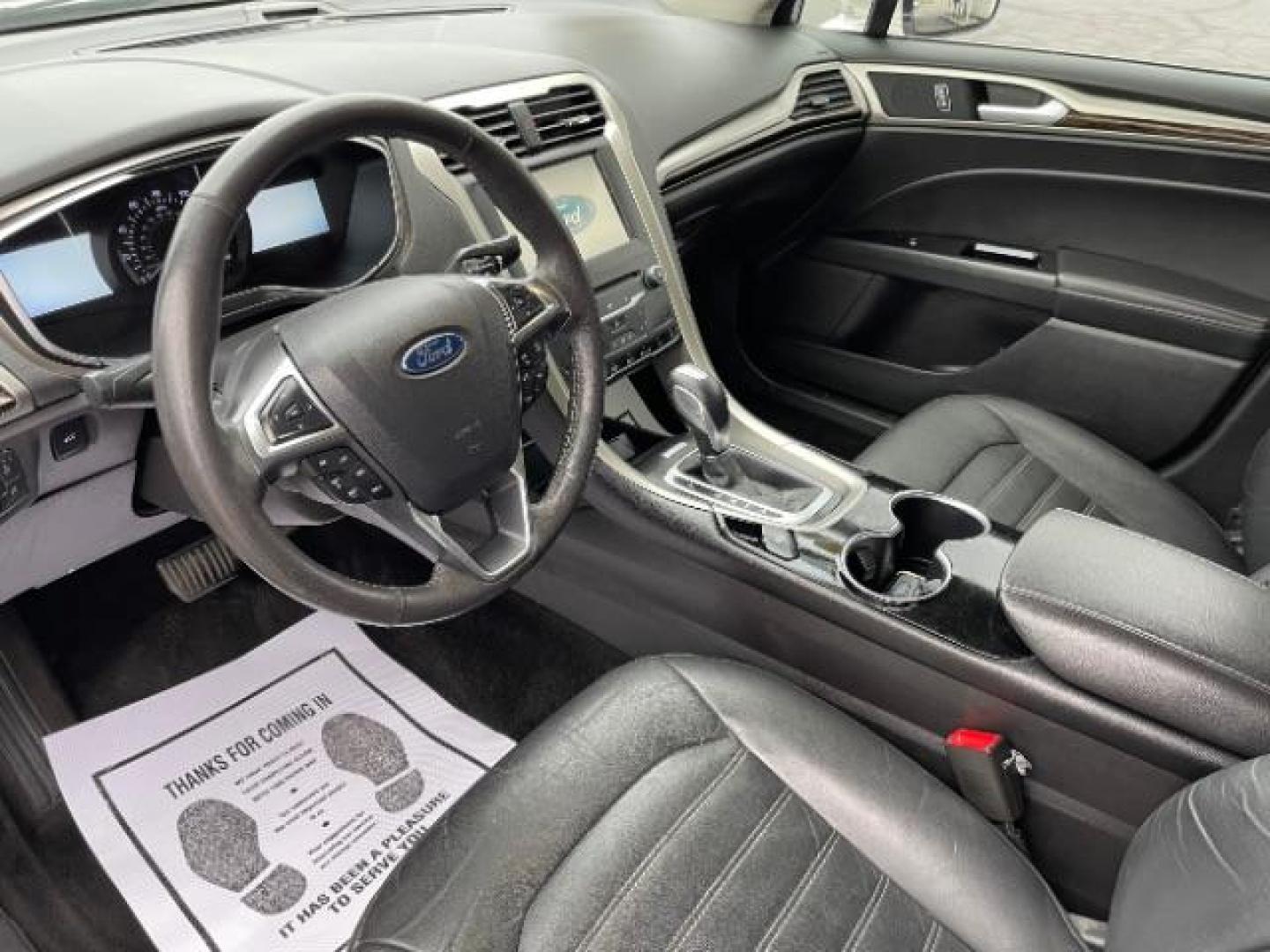 2014 White Platinum TC Met Ford Fusion SE (3FA6P0H97ER) with an 2.0L L4 DOHC 16V engine, located at 1951 S Dayton Lakeview Rd., New Carlisle, OH, 45344, (937) 908-9800, 39.890999, -84.050255 - Photo#6