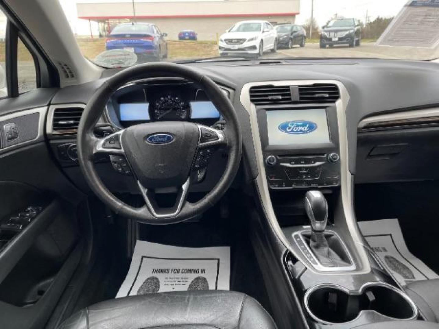 2014 White Platinum TC Met Ford Fusion SE (3FA6P0H97ER) with an 2.0L L4 DOHC 16V engine, located at 1951 S Dayton Lakeview Rd., New Carlisle, OH, 45344, (937) 908-9800, 39.890999, -84.050255 - Photo#7