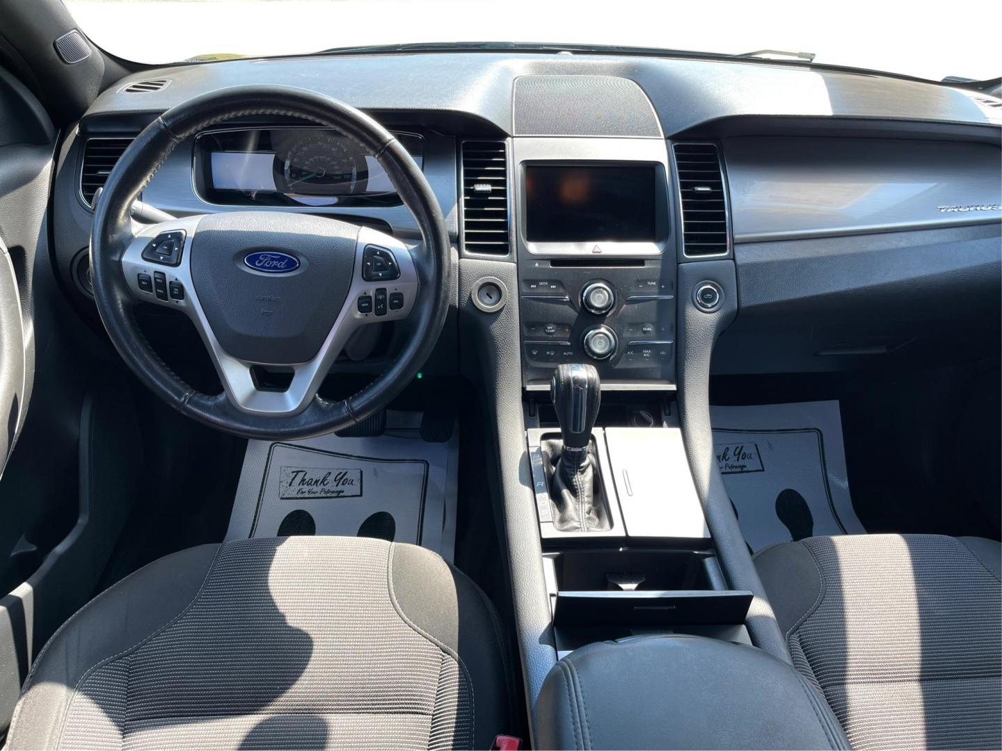 2014 Sterling Gray Metallic Ford Taurus (1FAHP2E80EG) with an 3.5L V6 DOHC 24V engine, 6-Speed Automatic transmission, located at 1230 East Main St, Xenia, OH, 45385, (937) 908-9800, 39.687321, -83.910294 - Photo#20