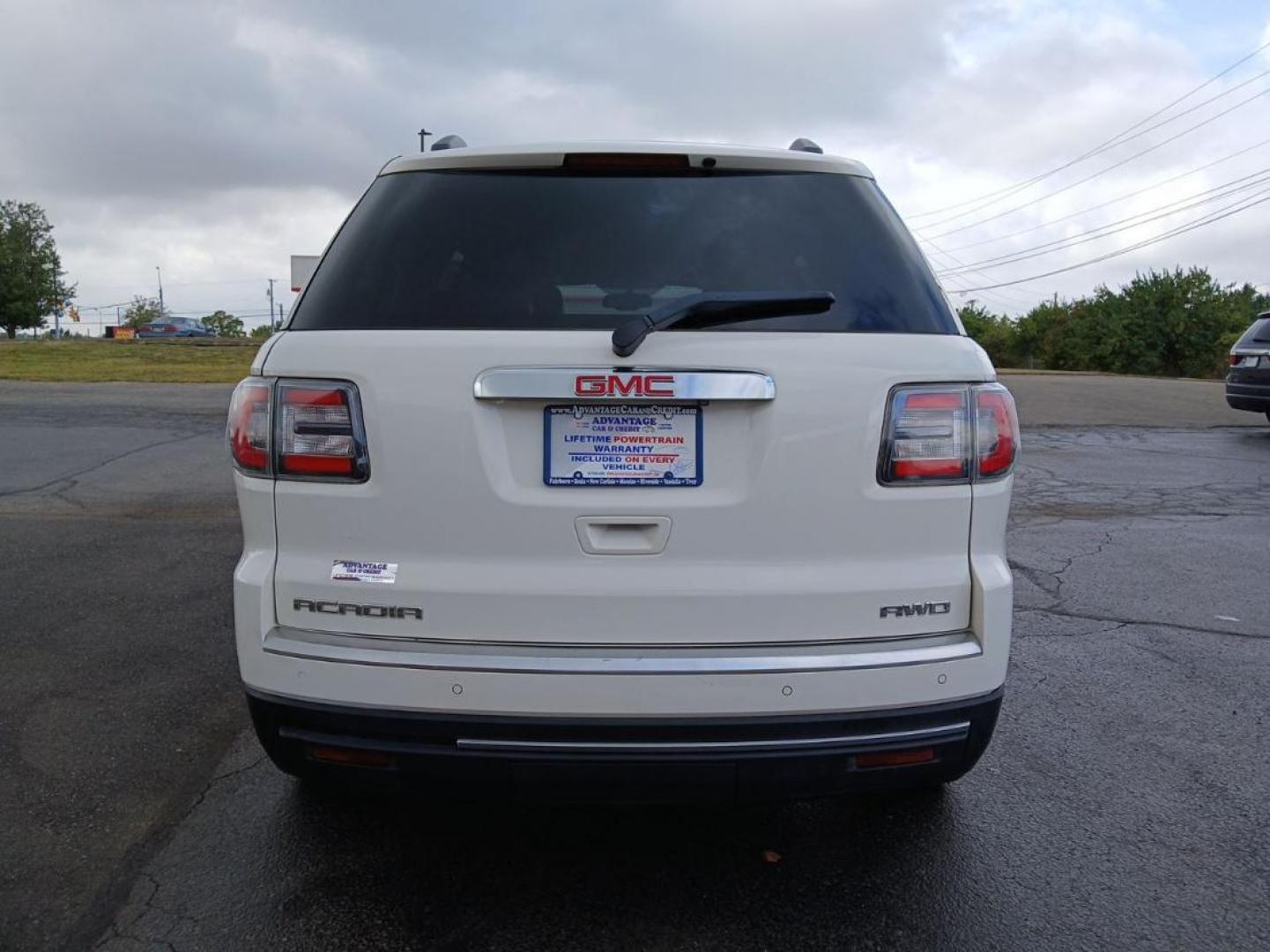 2014 Summit White GMC Acadia SLT-1 AWD (1GKKVRKD8EJ) with an 3.6L V6 DOHC 24V engine, 6-Speed Automatic transmission, located at 1099 N County Rd 25A, OH, 45373, (937) 908-9800, 40.057079, -84.212883 - Photo#2