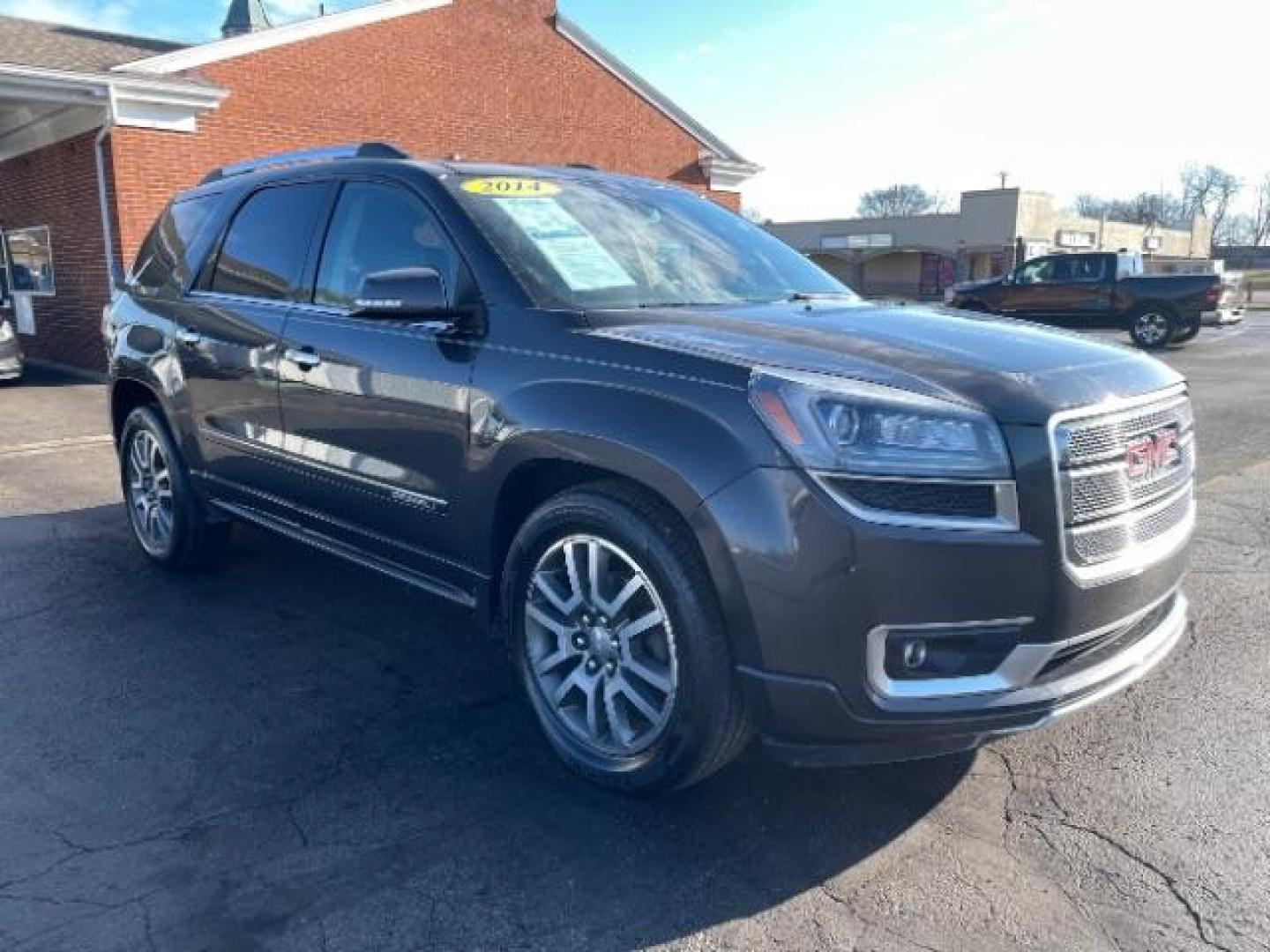 2014 Iridium Metallic GMC Acadia Denali AWD (1GKKVTKD4EJ) with an 3.6L V6 DOHC 24V engine, 6-Speed Automatic transmission, located at 401 Woodman Dr, Riverside, OH, 45431, (937) 908-9800, 39.763779, -84.122063 - Photo#0