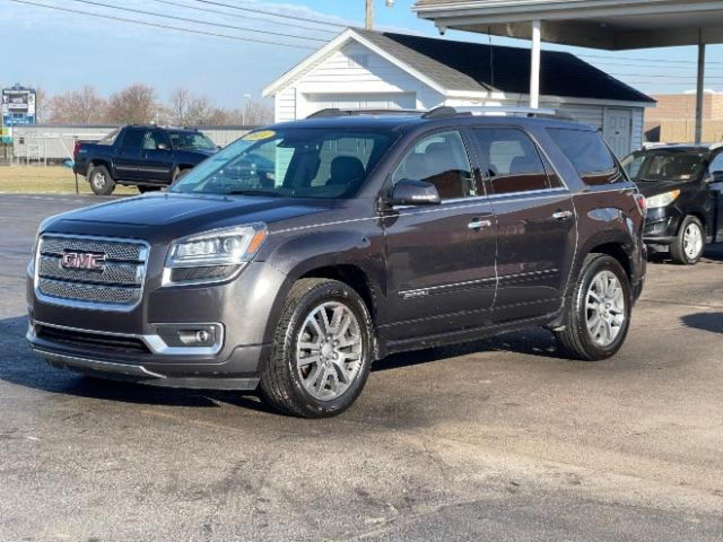 2014 Iridium Metallic GMC Acadia Denali AWD (1GKKVTKD4EJ) with an 3.6L V6 DOHC 24V engine, 6-Speed Automatic transmission, located at 401 Woodman Dr, Riverside, OH, 45431, (937) 908-9800, 39.763779, -84.122063 - Photo#1