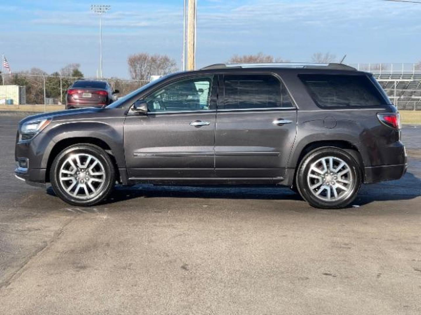 2014 Iridium Metallic GMC Acadia Denali AWD (1GKKVTKD4EJ) with an 3.6L V6 DOHC 24V engine, 6-Speed Automatic transmission, located at 401 Woodman Dr, Riverside, OH, 45431, (937) 908-9800, 39.763779, -84.122063 - Photo#2