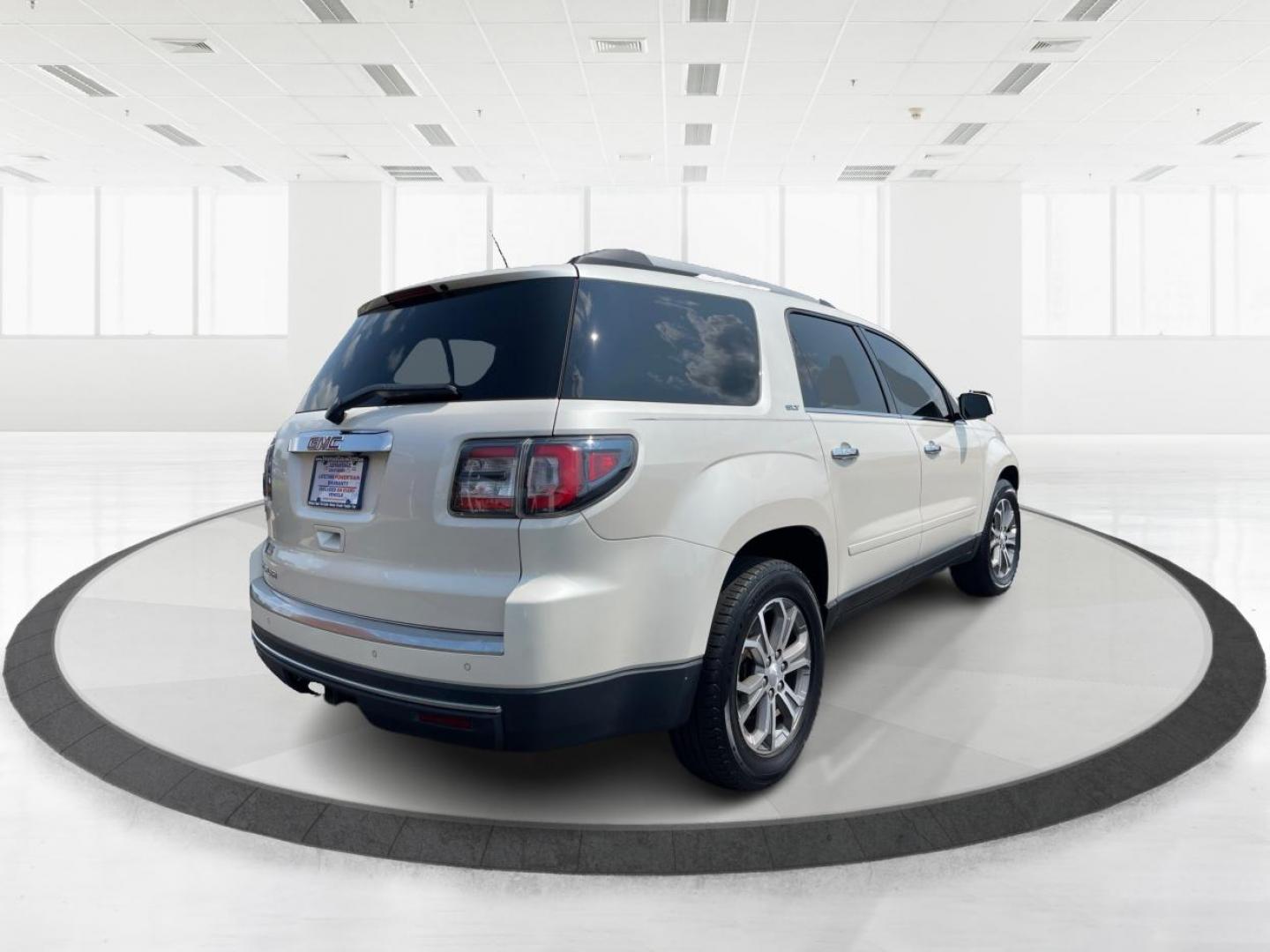 2014 Summit White GMC Acadia (1GKKRSKD3EJ) with an 3.6L V6 DOHC 24V engine, 6-Speed Automatic transmission, located at 1951 S Dayton Lakeview Rd., New Carlisle, OH, 45344, (937) 908-9800, 39.890999, -84.050255 - Photo#2