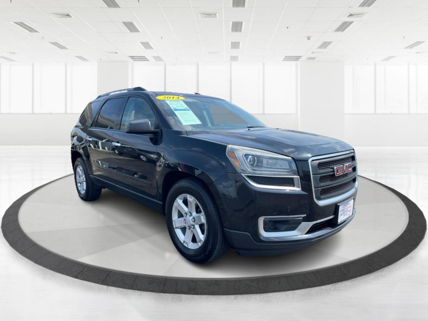 2014 Carbon Black Metallic GMC Acadia SLE-2 AWD (1GKKVPKDXEJ) with an 3.6L V6 DOHC 24V engine, 6-Speed Automatic transmission, located at 4508 South Dixie Dr, Moraine, OH, 45439, (937) 908-9800, 39.690136, -84.216438 - Photo#0