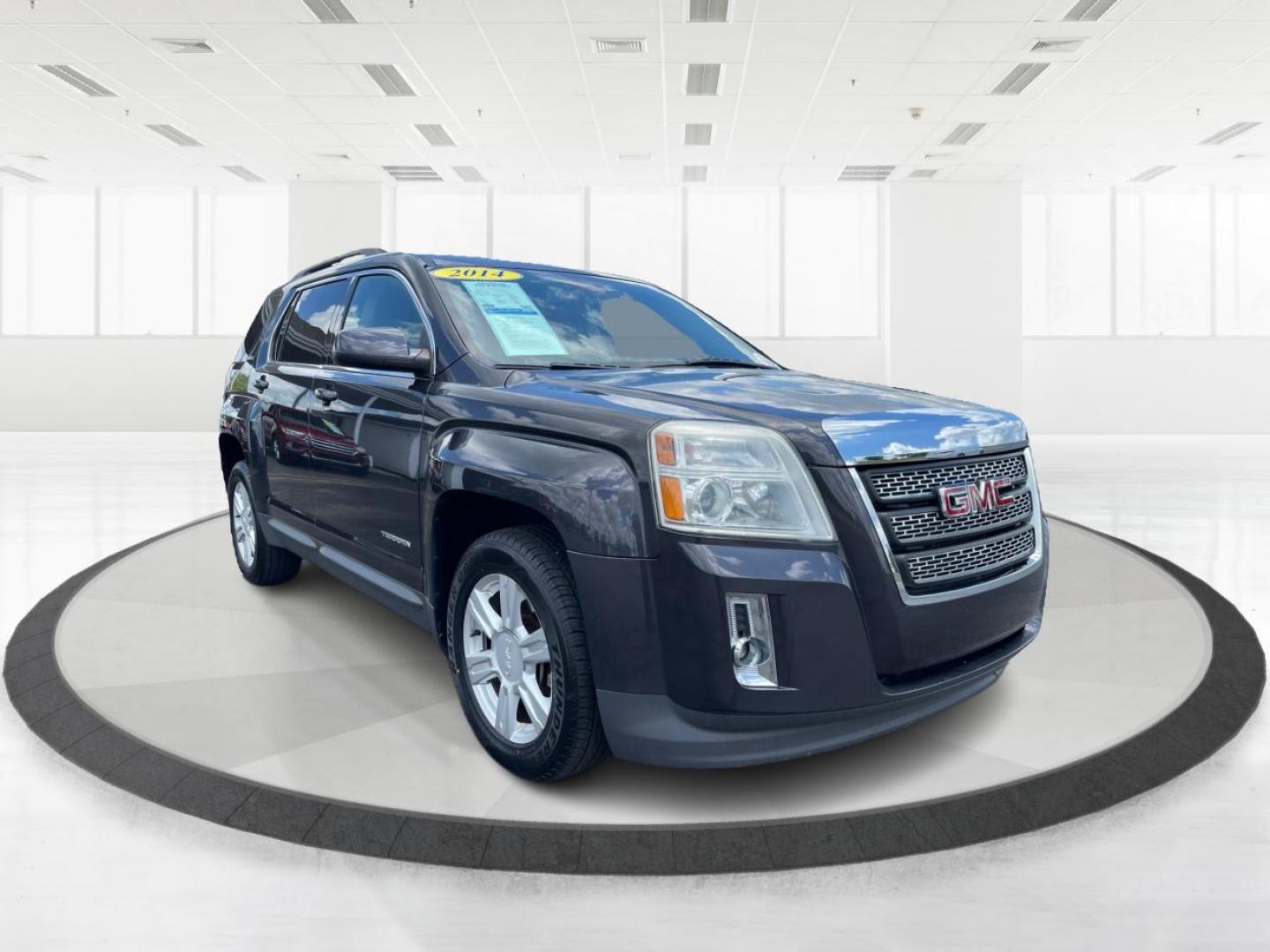 2014 Ashen Gray Metallic GMC Terrain (2GKFLWEK9E6) with an 2.4L L4 DOHC 16V FFV engine, 6-Speed Automatic transmission, located at 880 E. National Road, Vandalia, OH, 45377, (937) 908-9800, 39.892189, -84.181015 - Photo#0