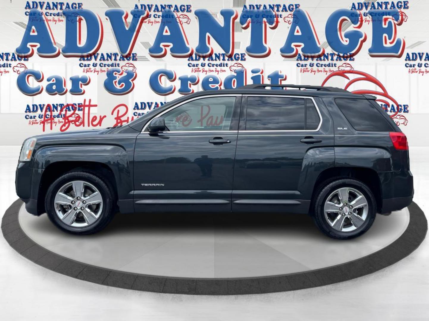 2014 Ashen Gray Metallic GMC Terrain (2GKALREK4E6) with an 2.4L L4 DOHC 16V FFV engine, 6-Speed Automatic transmission, located at 880 E. National Road, Vandalia, OH, 45377, (937) 908-9800, 39.892189, -84.181015 - Photo#5