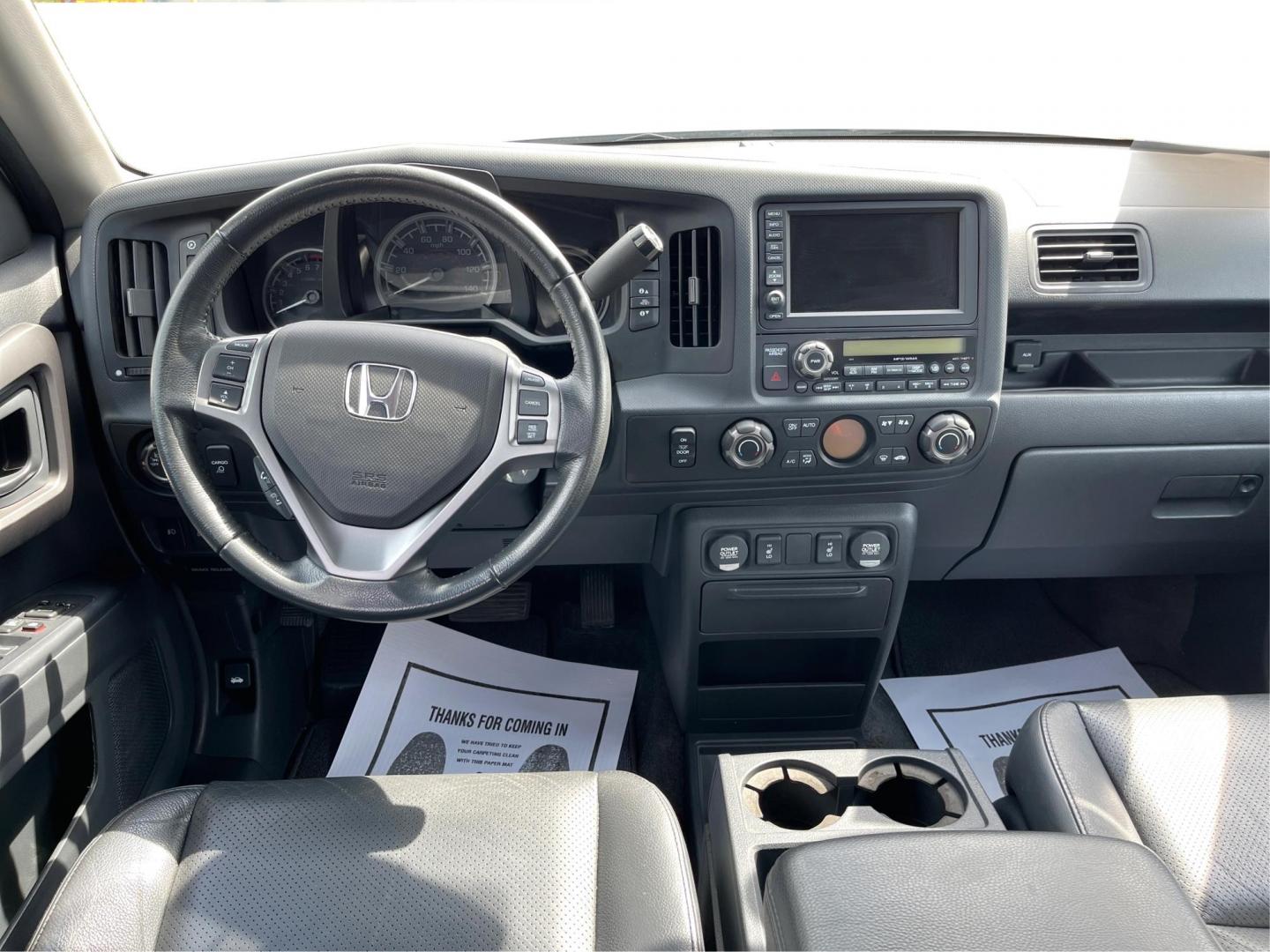 2014 Honda Ridgeline RTL-S (5FPYK1F67EB) with an 3.5L V6 SOHC 24V engine, 5-Speed Automatic transmission, located at 8750 N County Rd 25A, Piqua, OH, 45356, (937) 908-9800, 40.164391, -84.232513 - One Owner - Photo#19