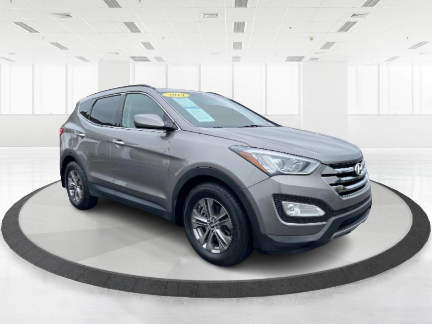 2014 Mineral Gray Hyundai Santa Fe Sport 2.4 FWD (5XYZU3LB3EG) with an 2.4L L4 DOHC 16V engine, 6-Speed Automatic transmission, located at 1099 N County Rd 25A, OH, 45373, (937) 908-9800, 40.057079, -84.212883 - Photo#0