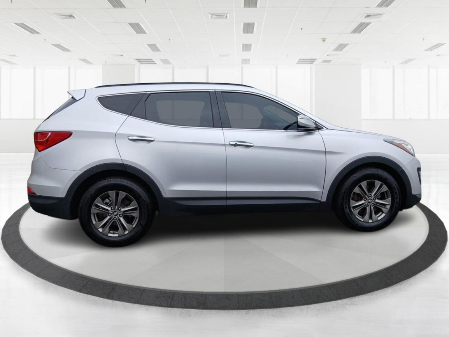 2014 Moonstone Silver Hyundai Santa Fe Sport 2.4 AWD (5XYZUDLB6EG) with an 2.4L L4 DOHC 16V engine, 6-Speed Automatic transmission, located at 880 E. National Road, Vandalia, OH, 45377, (937) 908-9800, 39.892189, -84.181015 - Photo#1