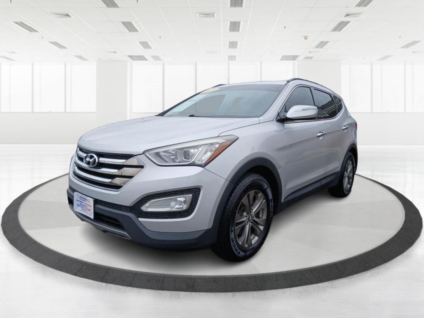 2014 Moonstone Silver Hyundai Santa Fe Sport 2.4 AWD (5XYZUDLB6EG) with an 2.4L L4 DOHC 16V engine, 6-Speed Automatic transmission, located at 880 E. National Road, Vandalia, OH, 45377, (937) 908-9800, 39.892189, -84.181015 - Photo#7