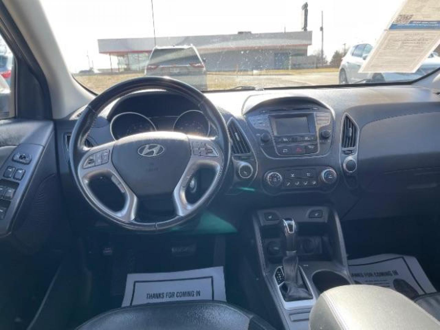 2014 Shadow Grey Hyundai Tucson GLS 2WD (KM8JU3AG9EU) with an 2.4L L4 DOHC 16V engine, 6-Speed Automatic transmission, located at 880 E. National Road, Vandalia, OH, 45377, (937) 908-9800, 39.892189, -84.181015 - Photo#6