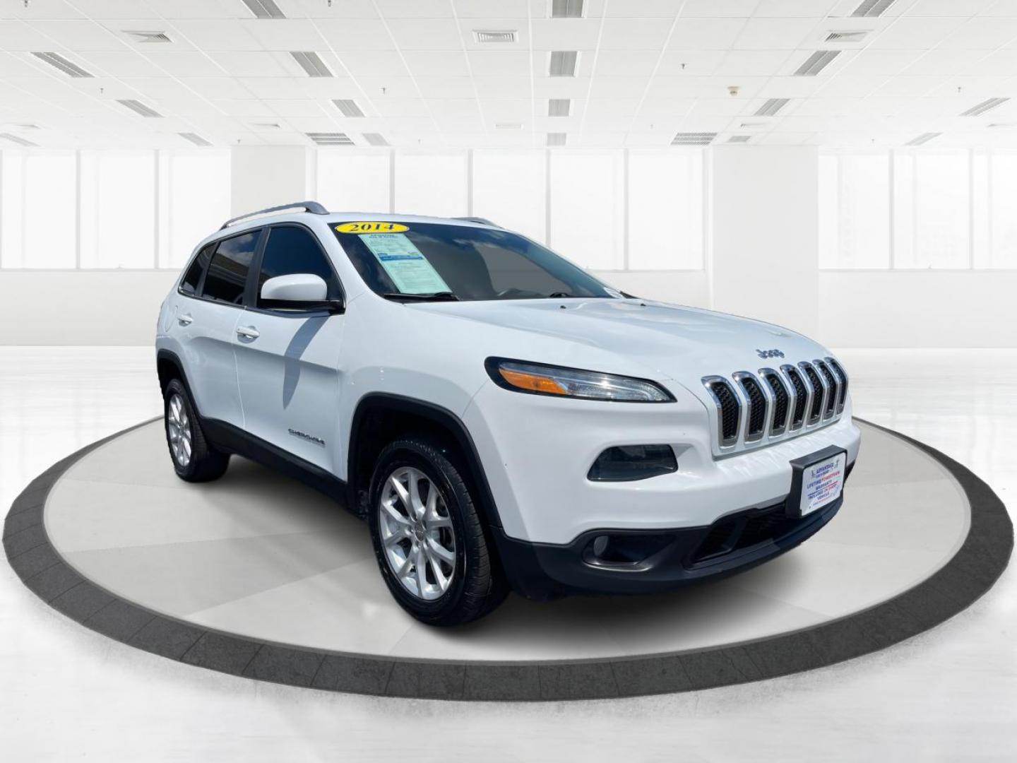 2014 Bright White Clearcoat Jeep Cherokee (1C4PJLCB2EW) with an 2.4L L4 DOHC 16V engine, 9-Speed Automatic transmission, located at 1099 N County Rd 25A, OH, 45373, (937) 908-9800, 40.057079, -84.212883 - Photo#0