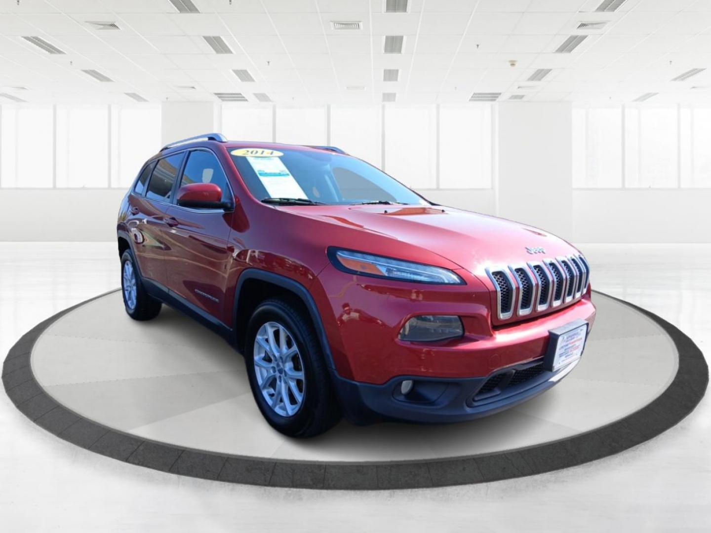 2014 Dp Cherry Red Crystal PC Jeep Cherokee (1C4PJMCS0EW) with an 3.2L V6 DOHC 24V engine, 9-Speed Automatic transmission, located at 1099 N County Rd 25A, OH, 45373, (937) 908-9800, 40.057079, -84.212883 - Photo#0