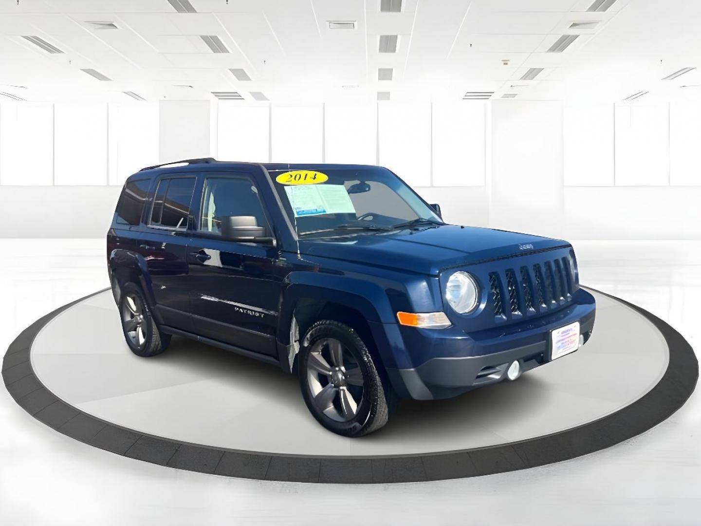 2014 True Blue Pearlcoat Jeep Patriot (1C4NJPFA6ED) with an 2.0L L4 DOHC 16V engine, located at 1099 N County Rd 25A, OH, 45373, (937) 908-9800, 40.057079, -84.212883 - Photo#0