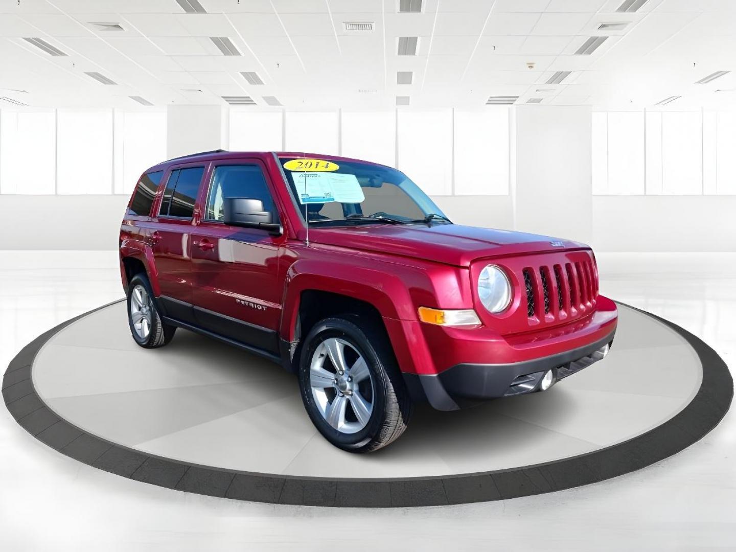 2014 Dp Cherry Red Crystal PC Jeep Patriot (1C4NJRFB0ED) with an 2.4L L4 DOHC 16V engine, located at 401 Woodman Dr, Riverside, OH, 45431, (937) 908-9800, 39.763779, -84.122063 - Photo#0