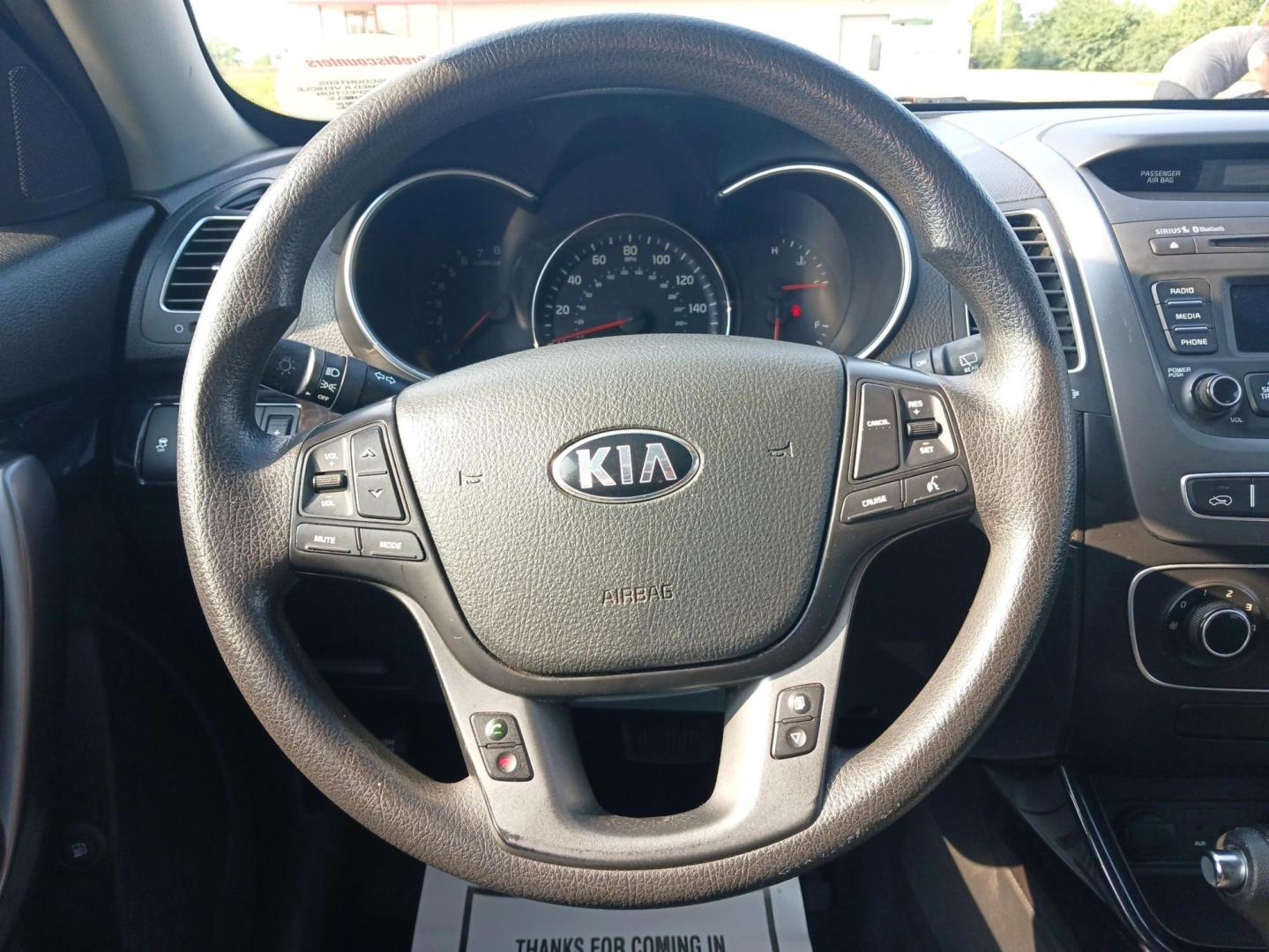 2014 Gray Kia Sorento (5XYKT3A64EG) with an 2.4L L4 DOHC 16V engine, 6-Speed Automatic transmission, located at 1184 Kauffman Ave, Fairborn, OH, 45324, (937) 908-9800, 39.807365, -84.029114 - Photo#15