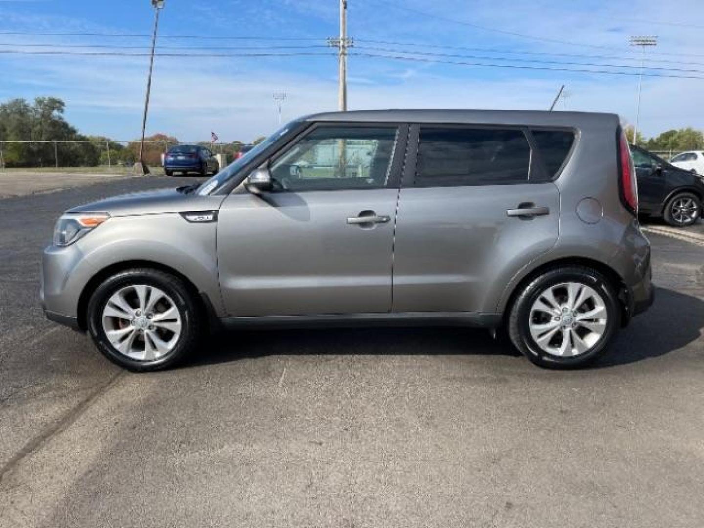 2014 Cloud Kia Soul + (KNDJP3A54E7) with an 2.0L L4 DOHC 16V engine, 6-Speed Automatic transmission, located at 1099 N County Rd 25A, OH, 45373, (937) 908-9800, 40.057079, -84.212883 - Photo#2