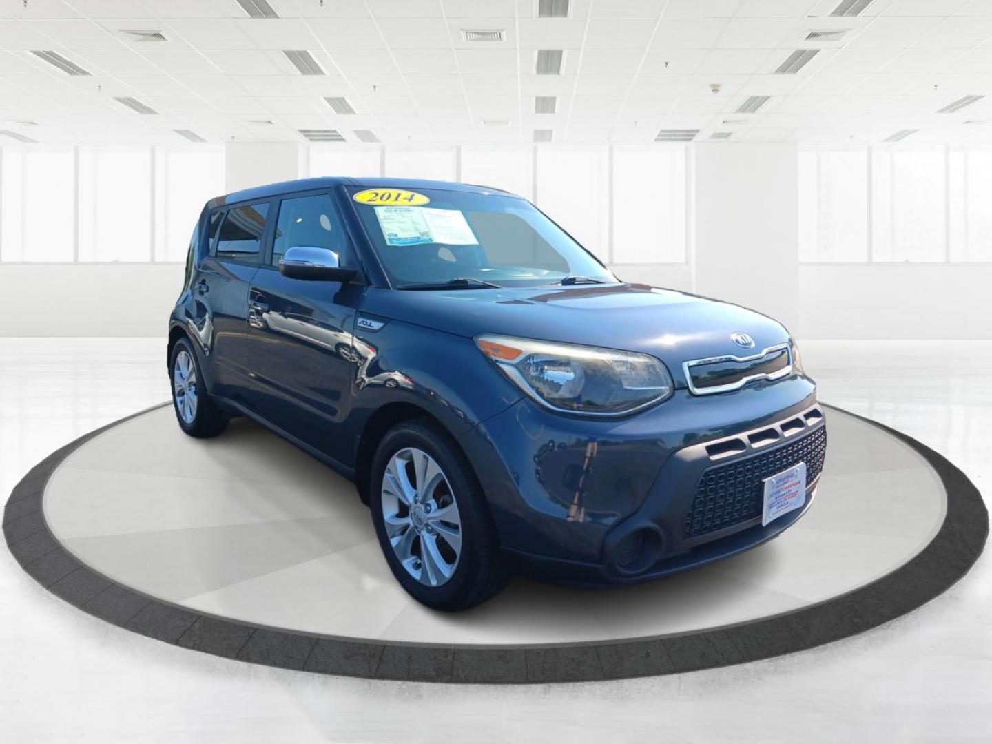 2014 Gray Kia Soul + (KNDJP3A58E7) with an 2.0L L4 DOHC 16V engine, 6-Speed Automatic transmission, located at 4508 South Dixie Dr, Moraine, OH, 45439, (937) 908-9800, 39.690136, -84.216438 - Photo#0