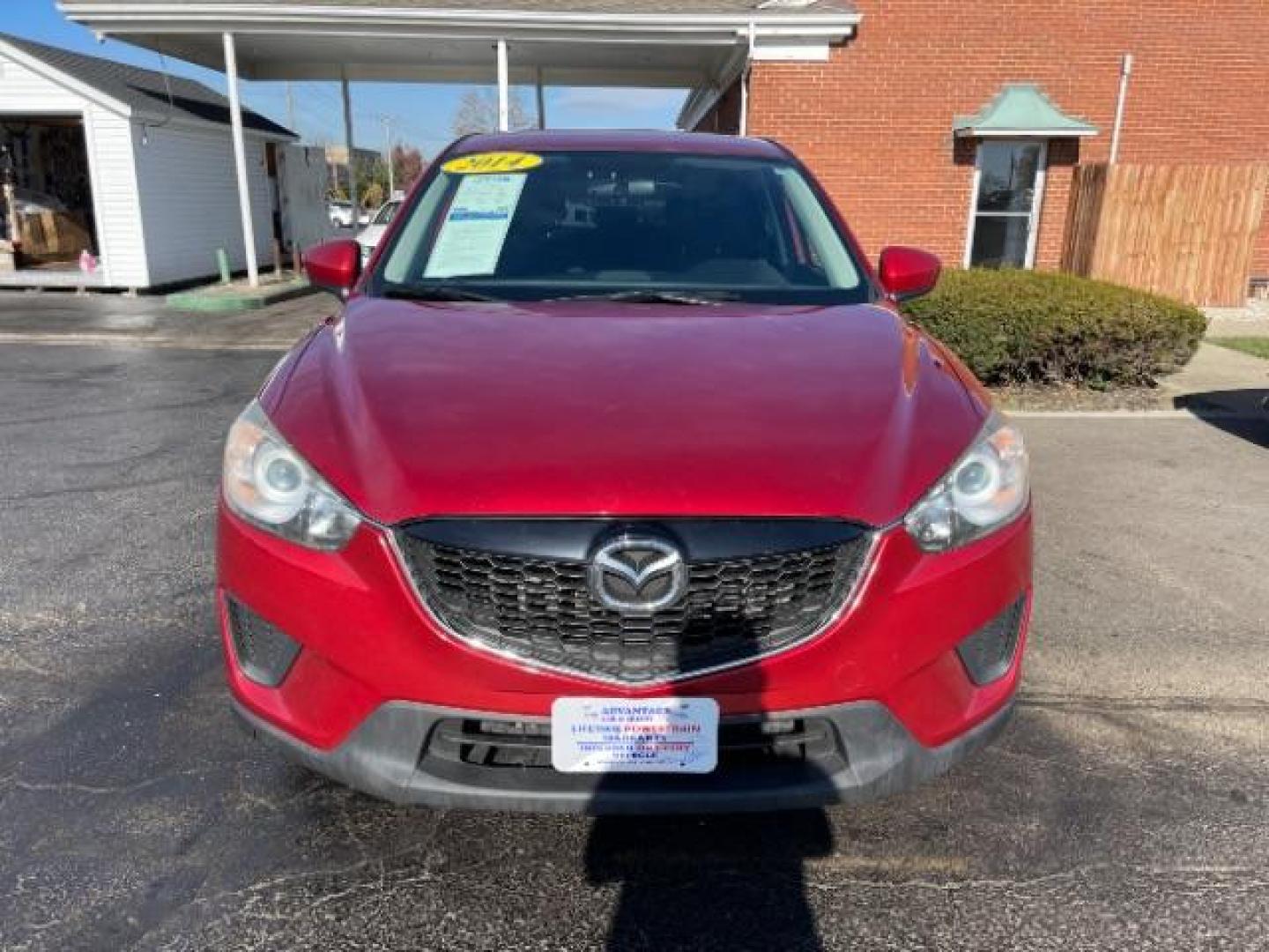 2014 Soul Red Metallic Mazda CX-5 Sport AT (JM3KE2BE7E0) with an 2.0L L4 DOHC 16V engine, 6-Speed Automatic transmission, located at 1230 East Main St, Xenia, OH, 45385, (937) 908-9800, 39.687321, -83.910294 - Photo#2