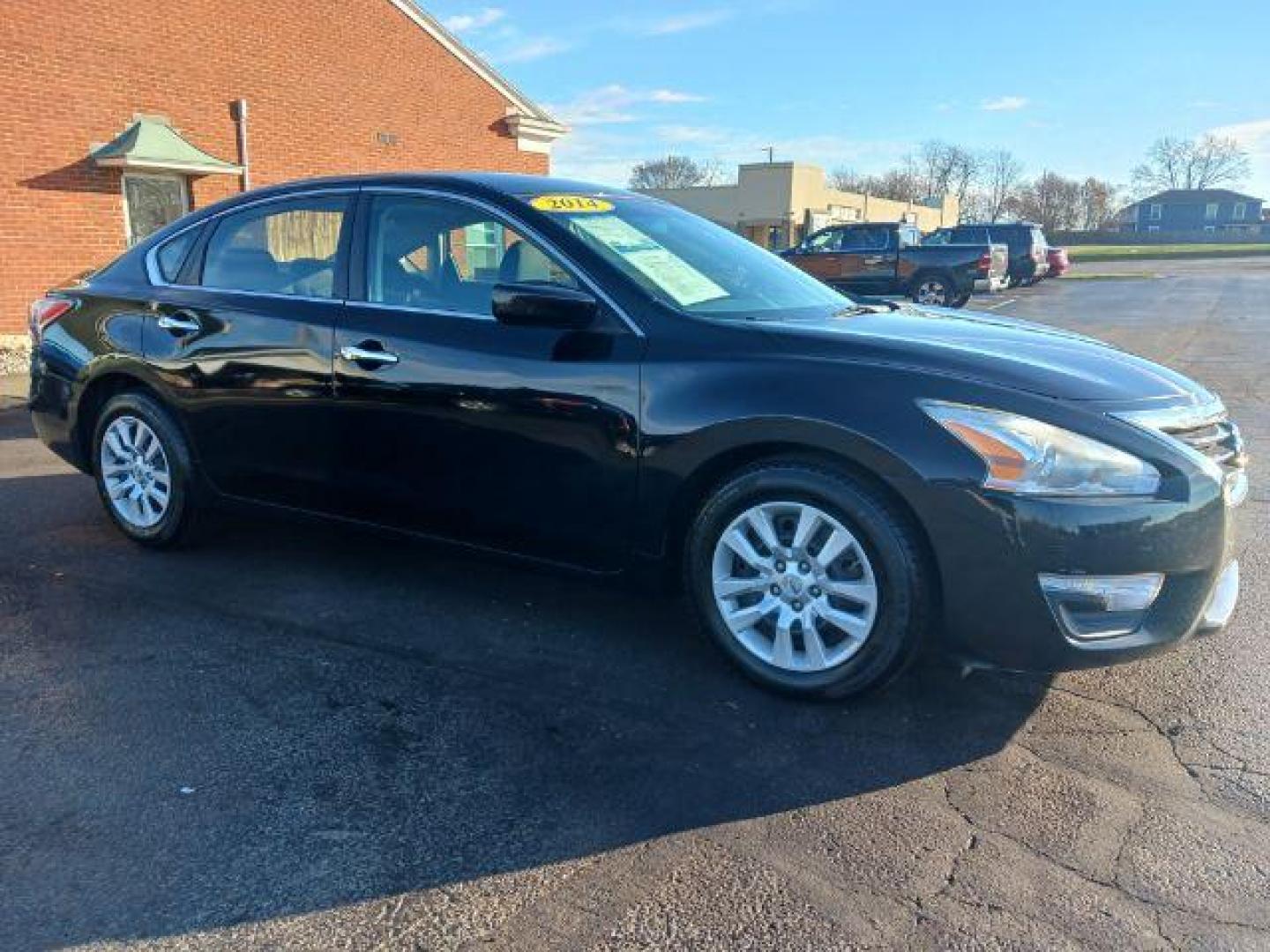 2014 Super Black Nissan Altima 2.5 S (1N4AL3AP8EC) with an 2.5L L4 DOHC 16V engine, Continuously Variable Transmission transmission, located at 880 E. National Road, Vandalia, OH, 45377, (937) 908-9800, 39.892189, -84.181015 - Photo#0