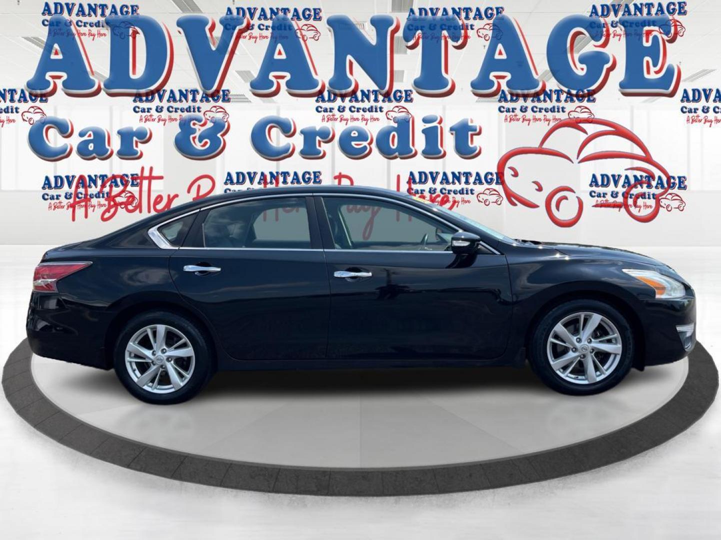 2014 Super Black Nissan Altima (1N4AL3AP1EC) with an 2.5L L4 DOHC 16V engine, Continuously Variable Transmission transmission, located at 1184 Kauffman Ave, Fairborn, OH, 45324, (937) 908-9800, 39.807365, -84.029114 - Photo#1