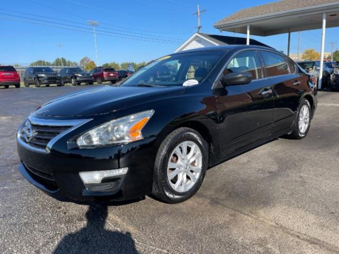 2014 Super Black Nissan Altima 2.5 S (1N4AL3AP9EC) with an 2.5L L4 DOHC 16V engine, Continuously Variable Transmission transmission, located at 4508 South Dixie Dr, Moraine, OH, 45439, (937) 908-9800, 39.690136, -84.216438 - Photo#1