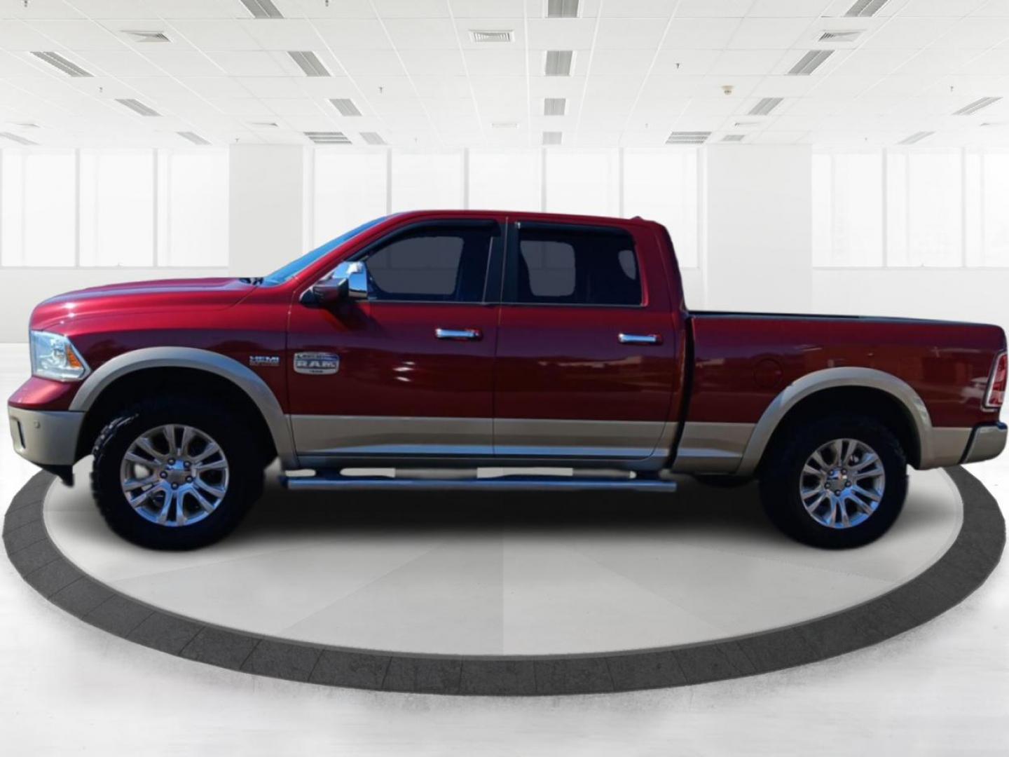 2014 Dp Cherry Red Crystal PC RAM 1500 Laramie Longhorn Edition Crew Cab LWB 4WD (1C6RR7WT4ES) with an 5.7L V8 OHV 16V engine, 6-Speed Automatic transmission, located at 1230 East Main St, Xenia, OH, 45385, (937) 908-9800, 39.687321, -83.910294 - Photo#5