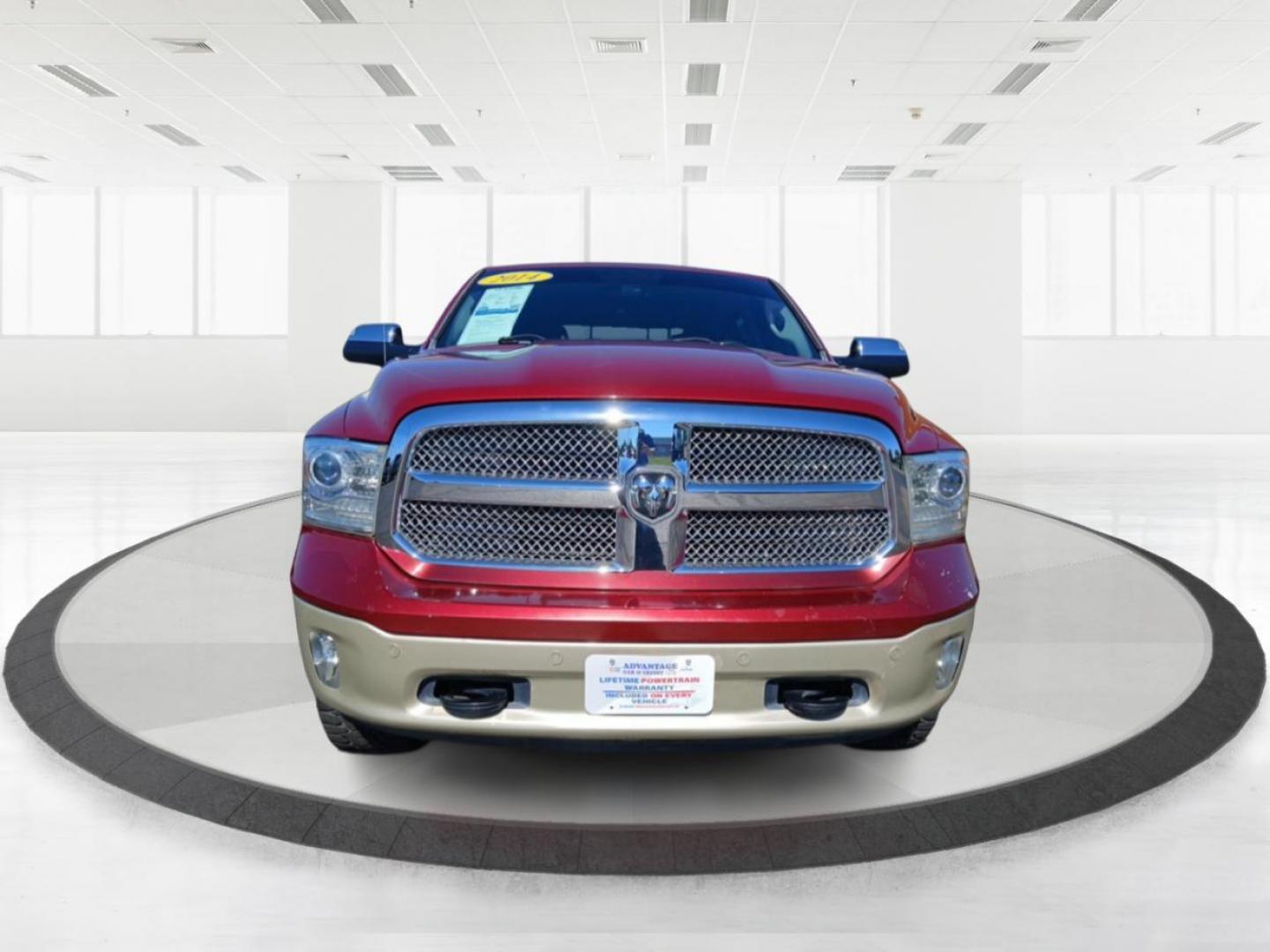 2014 Dp Cherry Red Crystal PC RAM 1500 Laramie Longhorn Edition Crew Cab LWB 4WD (1C6RR7WT4ES) with an 5.7L V8 OHV 16V engine, 6-Speed Automatic transmission, located at 1230 East Main St, Xenia, OH, 45385, (937) 908-9800, 39.687321, -83.910294 - Photo#6