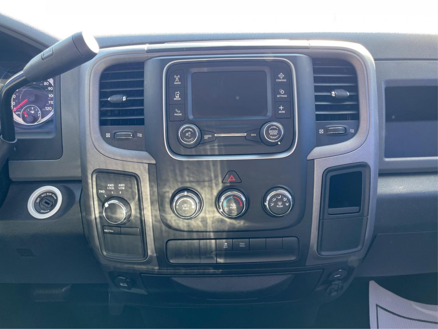 2014 Black Clearcoat RAM 1500 Tradesman Quad Cab 4WD (1C6RR7FT4ES) with an 5.7L V8 OHV 16V engine, 6-Speed Automatic transmission, located at 1230 East Main St, Xenia, OH, 45385, (937) 908-9800, 39.687321, -83.910294 - Photo#11