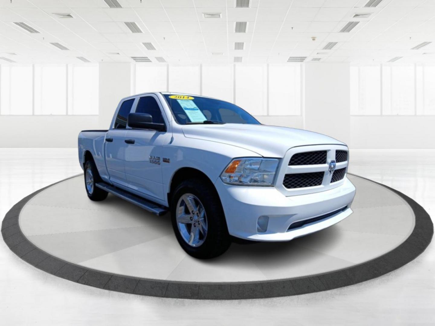 2014 Bright White Clearcoat RAM 1500 (1C6RR7FT4ES) with an 5.7L V8 OHV 16V engine, 8-Speed Automatic transmission, located at 880 E. National Road, Vandalia, OH, 45377, (937) 908-9800, 39.892189, -84.181015 - Photo#0